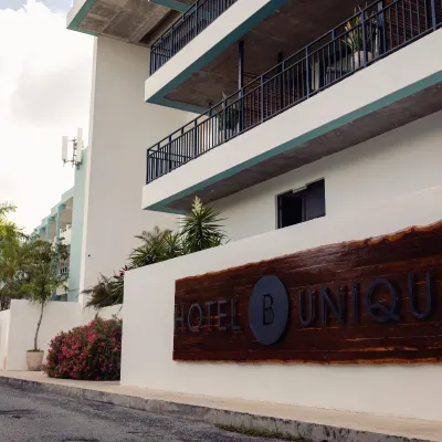 Fachada Hotel B Unique Cozumel Fachada Hotel B Unique Cozumel